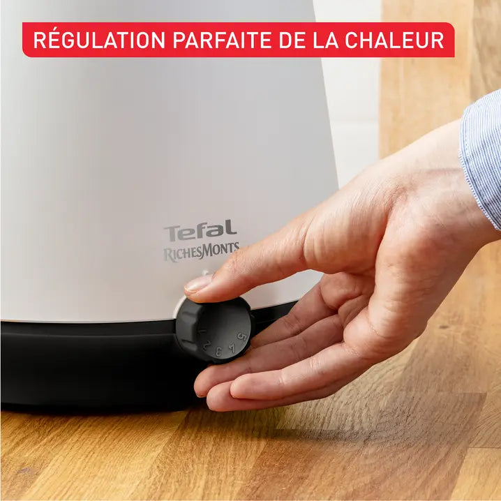 Fondue Tefal RichesMonts, 8 personnes, Paroi isolante, Tous types de fondues